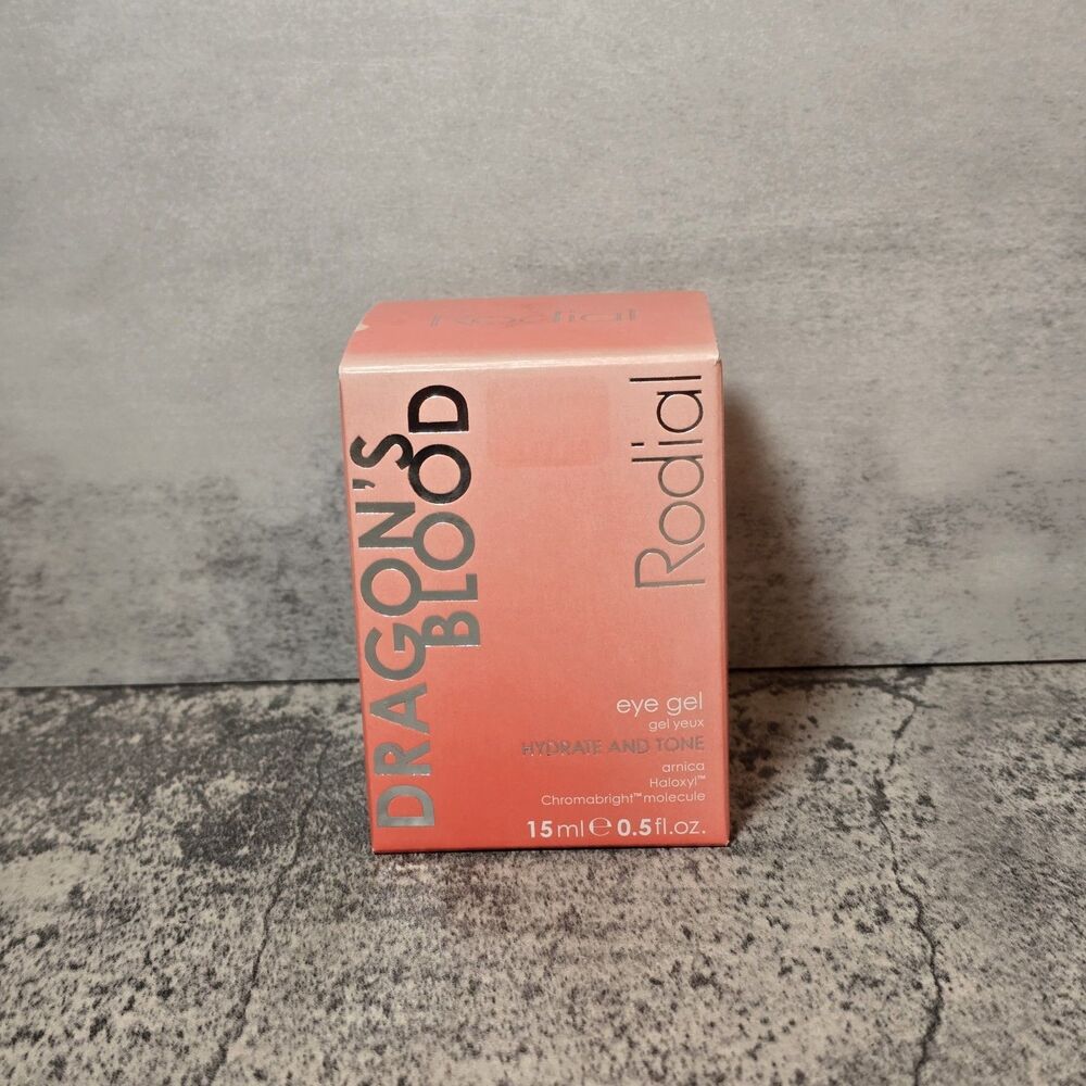 New Rodial Dragons Blood Eye Gel Full Size Authentic 15 ml 0.5 floz Tone Hydrate
